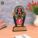 Load image into Gallery viewer, Wooden Memento Award And Trophy for School, Office Or Events | Corporate Gifts | Eco-Friendly