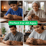 Load image into Gallery viewer, 3D Wooden Interlocking Puzzle Cube | Brain Teaser IQ Game | Educational &amp; Logical Thinking Game for Kids &amp; Adults | 3x3 Inch