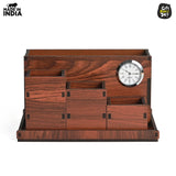 Load image into Gallery viewer, Wood with Clock