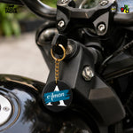 Custom Printed Wooden Keychains for Businesses | Personalized Logo & Name Keyrings | Bulk Corporate Promotional Gifts | MDF Round Keychains