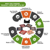 Load image into Gallery viewer, Square Quotes Coaster Set of 6 With Coaster Stand | Quotes Coaster Set fit for Tea Cups and Coffee Mugs Also Coffee Lover Gifts Gift Kya De