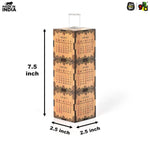 3-Cube Wooden Desk Calendar 2026 with Test Tube Planter | Desk Organizer for Home, Office & Corporate Gifting