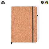 Load image into Gallery viewer, Eco-Friendly Cork Diary with Pen Holder | 190 Pages | Motivational Quote &amp; Personalized Name Option