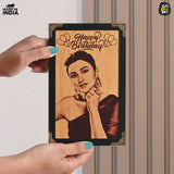 Load image into Gallery viewer, Personalized Wooden Table Mount Photo Frame | Perfect Birthday Gift |  Sublimated 8 x 5 Inch Photo Frame - Gift Kya De- 