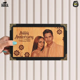 Load image into Gallery viewer, Personalized Wooden Table Mount Photo Frame | Gift For Anniversary, Valentine&#39;s Day | Sublimated 8x5 Inch - Gift Kya De 