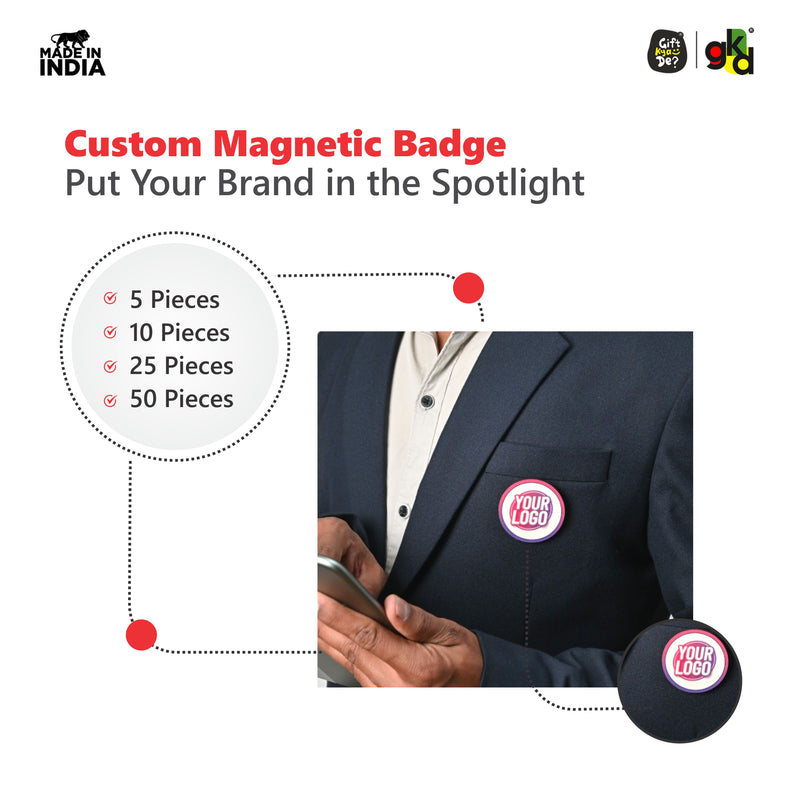 Custom Magnetic Badge – Put Your Brand in the Spotlight