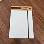 Wooden Smart Diary with White Board & Marker | A5 Notebook with Mobile & Pen Stand | Personal Use, Office & Corporate Gift