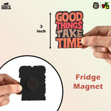 Load image into Gallery viewer, Wooden Fridge Magnet Set – Pack of 6 | Available in Bike Designs, Motivational Quotes, and Quirky Fun Characters | Aesthetic Fridge Décor