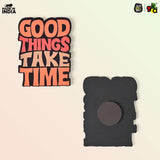 Load image into Gallery viewer, Wooden Fridge Magnet Set – Pack of 6 | Available in Bike Designs, Motivational Quotes, and Quirky Fun Characters | Aesthetic Fridge Décor