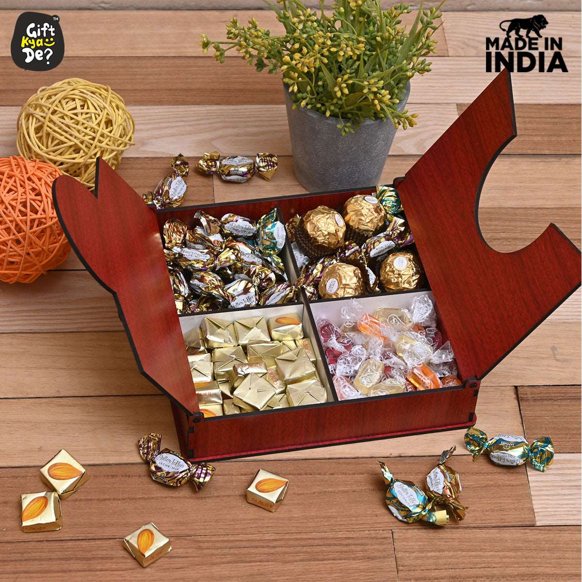 Chocolate Box for Valentine's Day Anniversary Gift For Partner