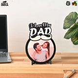 Load image into Gallery viewer, GKD I Love My Dad Photo Frame - Personalized Gift for Dad | Unique Father's Day Gift, Birthday Gift for Father, Dad Gifts