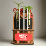 Load image into Gallery viewer, Customize Spacious Iron Rod Stand With Test Tube Planter |  Eco-Friendly Product |  Perfect Gift For Industries