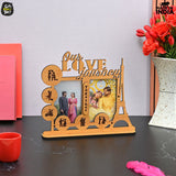 Load image into Gallery viewer, Love Journey Photo Frame | Couple Gifts | Valentine &amp; Anniversary Gift GiftKyaDe