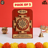 Load image into Gallery viewer, Shree Yantra for Business Growth (Pack Of 2) | Vyapar Vriddhi Yantra | For Home, Office &amp; Shop Gift Kya De