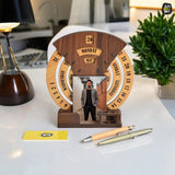 Load image into Gallery viewer, Eco-Friendly Round Calendar with Custom Photo Options |  The Eco-Friendly Round Calendar | Perfect for Corporate Gifting - Gift Kya De 