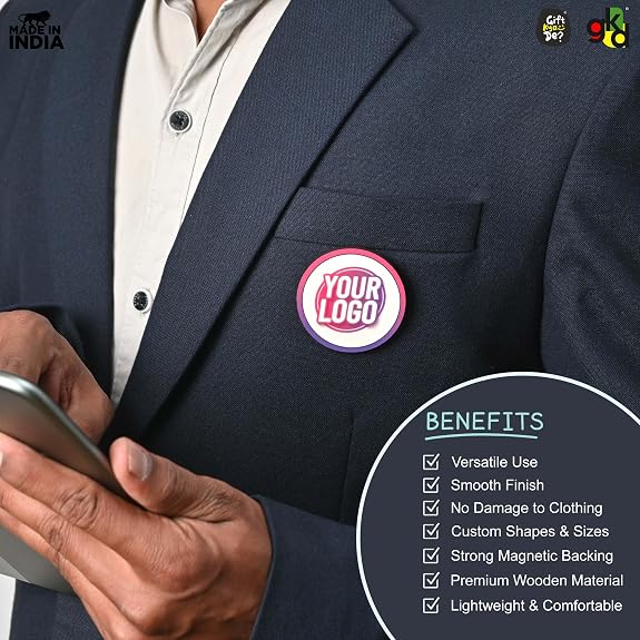 Custom Magnetic Badge – Put Your Brand in the Spotlight