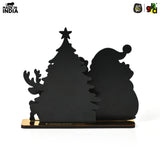 Load image into Gallery viewer, Christmas Santa Wooden Tabletop Decor | Festive Table Decoration for Christmas, Holiday Gift