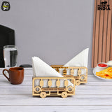 Load image into Gallery viewer, Wooden Tissue Paper Holder, Napkin Holder (Pack of 2) Gift Kya De