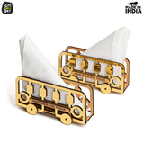 Load image into Gallery viewer, Wooden Tissue Paper Holder, Napkin Holder (Pack of 2) Gift Kya De