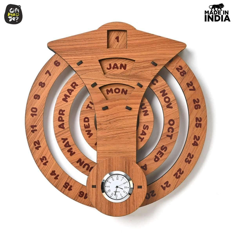 Clock - Dark Wood