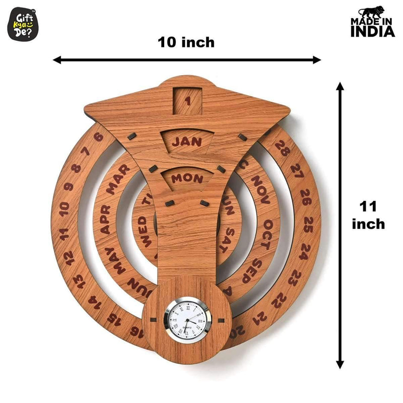 Clock - Dark Wood