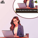 Wooden Women’s Day Award | International Women's Day Memento | Appreciation Gift for Working Women & Leaders