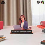 Wooden Women’s Day Award | International Women's Day Memento | Appreciation Gift for Working Women & Leaders