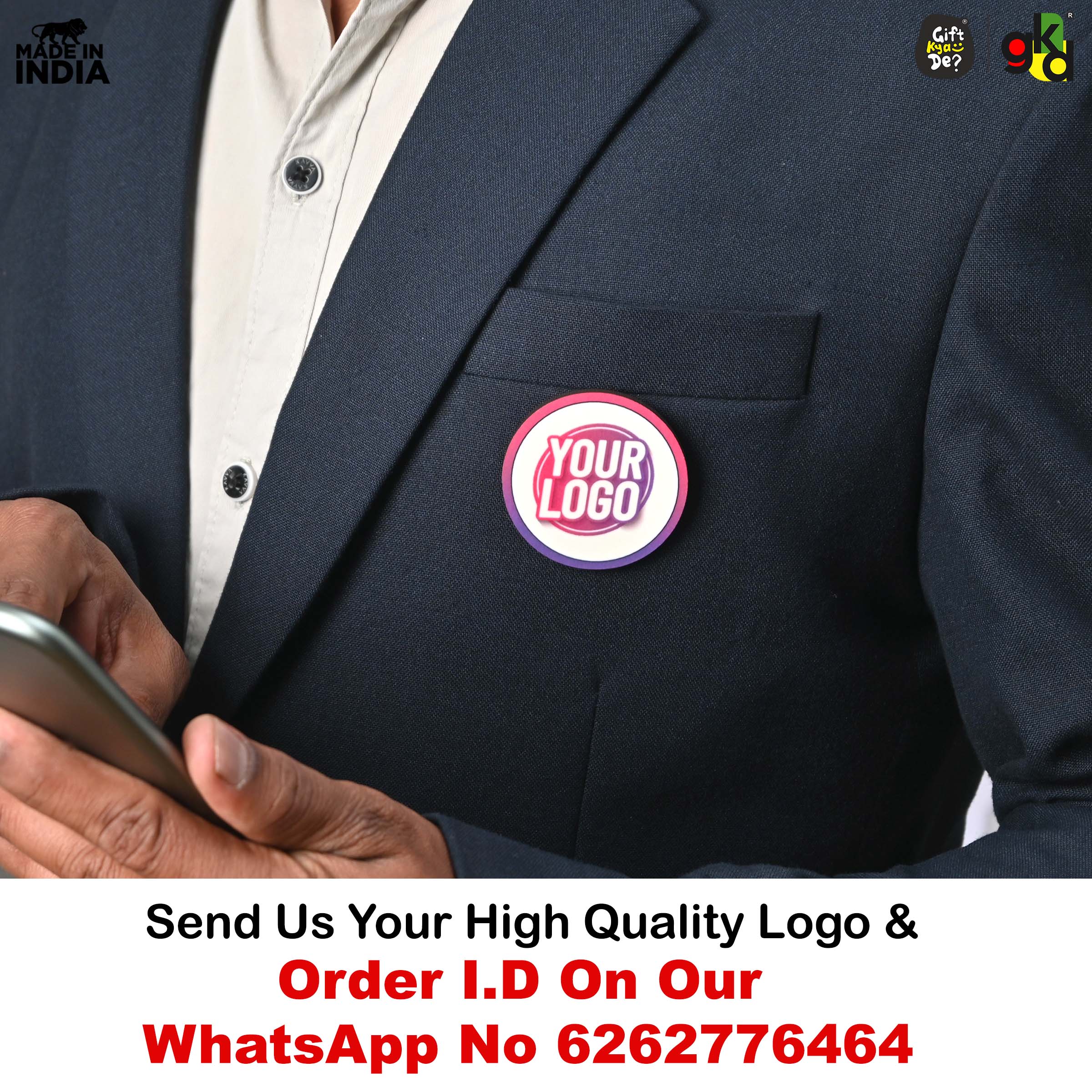 Custom Magnetic Badge – Put Your Brand in the Spotlight