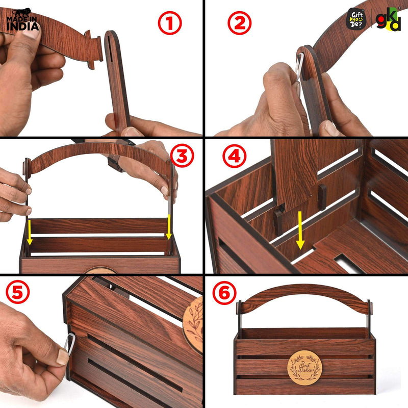 8 Inches - Basket