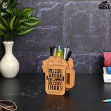 Load image into Gallery viewer, Mobile Stand &amp; Beer Mug Style Pen Holder Combo | Gift For Beer Lover | Desk Accessories