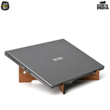 Load image into Gallery viewer, Wooden Portable Cross Laptop Stand | Laptop Accessories | Eco-Friendly | Corporate Gifts GiftKyaDe