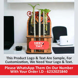 Load image into Gallery viewer, Customize Spacious Iron Rod Stand With Test Tube Planter |  Eco-Friendly Product |  Perfect Gift For Industries Gift Kya De