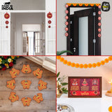 Load image into Gallery viewer, Diwali Decorations All-in-One Kit – 14 Pooja Decor Items | Diwali Hamper | Corporate Gifts