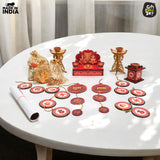 Load image into Gallery viewer, Diwali Decorations All-in-One Kit – 9 Pooja Decor Items | Diwali Hamper | Corporate Gifts