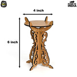 Load image into Gallery viewer, Wooden Portable Mandir &amp; Diya Stand Combo | Best Diwali Gift | Housewarming Gift Gift Kya De