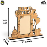 Load image into Gallery viewer, Happy Anniversary Photo Frame | Wedding Gifts | Couple Gifts Gift Kya De