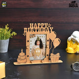 Load image into Gallery viewer, Happy Birthday Photo Frame | Birthday Gifts | Wooden Photo Frame GiftKyaDe