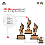 Momento Awards and Trophy for Winner, Beautiful Black and Bamboo Design with Wooden Cutwork, Easy Print and Sticker Paste Your Matter, Eco Friendly Corporate Gifts (Size 10x6)