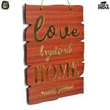 Load image into Gallery viewer, Love Begins At Home Dangler - Wooden and Acrylic Theme