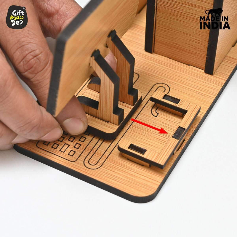 Good Luck Mobile and Pen Stand | Desk Organizer | Mobile Accessories Gift Kya De
