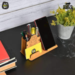 Good Luck Mobile and Pen Stand | Desk Organizer | Mobile Accessories Gift Kya De
