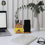 Good Luck Mobile and Pen Stand | Desk Organizer | Mobile Accessories Gift Kya De
