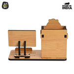 Good Luck Mobile and Pen Stand | Desk Organizer | Mobile Accessories Gift Kya De