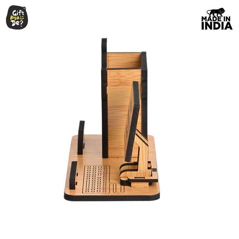 Good Luck Mobile and Pen Stand | Desk Organizer | Mobile Accessories Gift Kya De