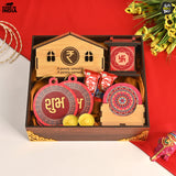 Load image into Gallery viewer, Premium Wooden Diwali Gift Hamper | Eco-Friendly Diwali Gifts | Perfect For Corporate Gift