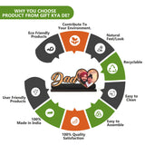 Load image into Gallery viewer, Personalized Gift for Dad – Wooden Photo Frame with Custom Image - Father’s Day Gift - Gift For Dad