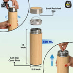 Diary, Bamboo Bottle, and Key Chain | Eco-Friendly New Year Gift Hamper | Perfect For Corporate Gift