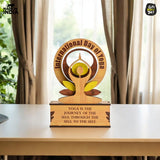 Load image into Gallery viewer, Customize Yoga Themed Awards | Memento for Yogis and Yoginis | Mindful Recognition Gift Kya De