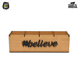 believe - wooden