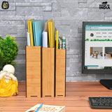 Load image into Gallery viewer, File Organiser 3 Tier Paper Tray For Office Desk, Horizontal &amp; Vertical Adjustment A4 Documents Organizer